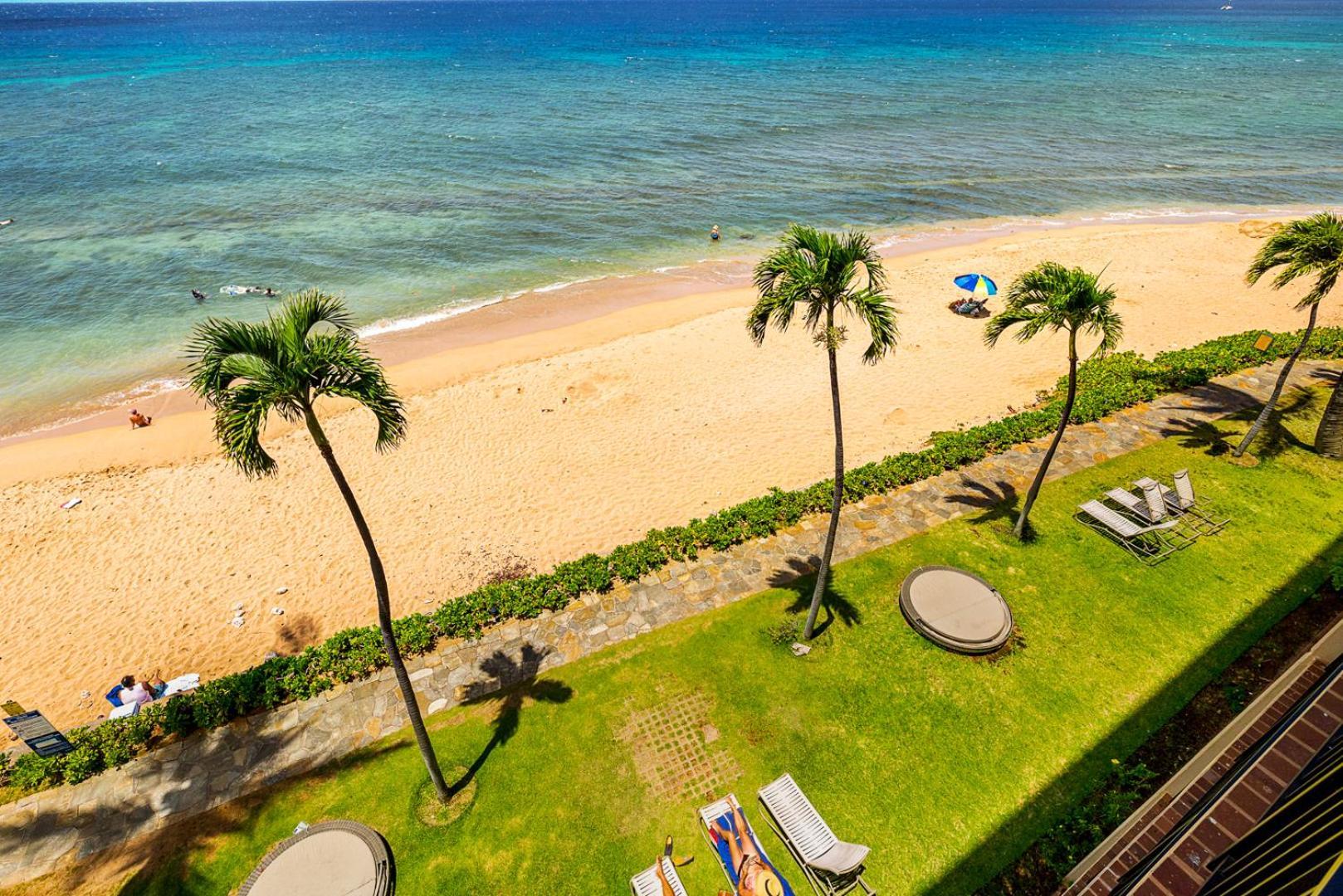Kaanapali Shores 160 - Sleep Steps Away From The Ocean Kahana Exteriör bild