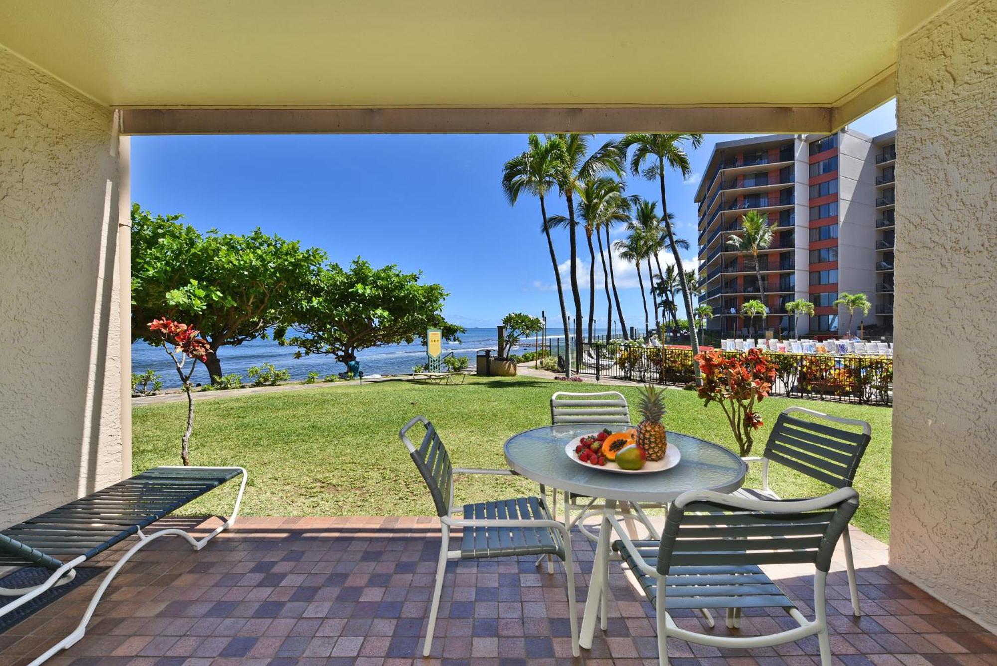 Kaanapali Shores 160 - Sleep Steps Away From The Ocean Kahana Exteriör bild